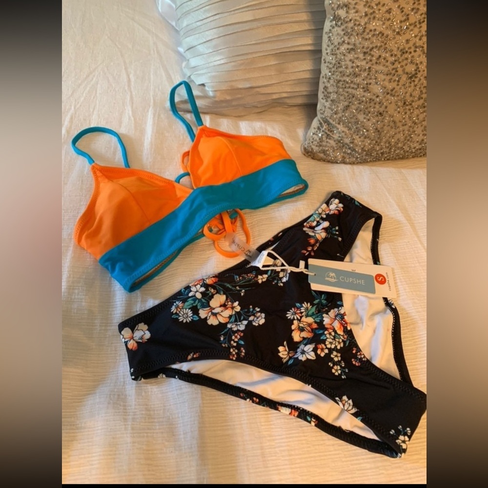 NWT Cupshe Bikini Swimsuit Set